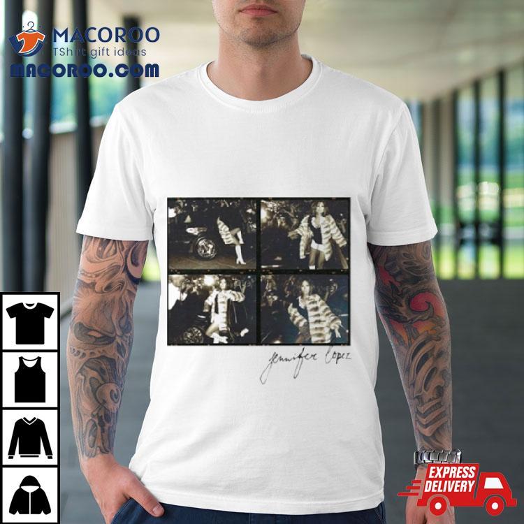 Jennifer Lopez Timt Photo Collage Shirt Jennifer Lopez Timt Photo Collage Shirt