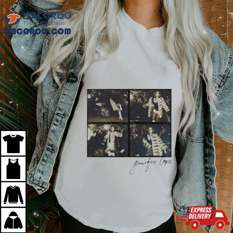 Jennifer Lopez Timt Photo Collage Shirt Jennifer Lopez Timt Photo Collage Shirt
