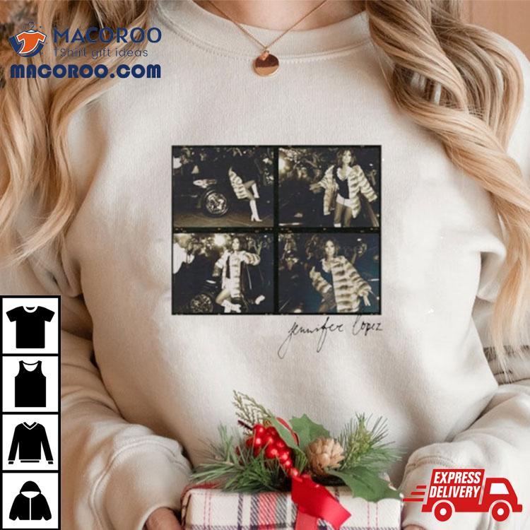 Jennifer Lopez Timt Photo Collage Shirt Jennifer Lopez Timt Photo Collage Shirt