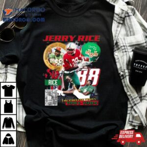 Jerry Rice The College Years Homage Mississippi Valley State Tshirt