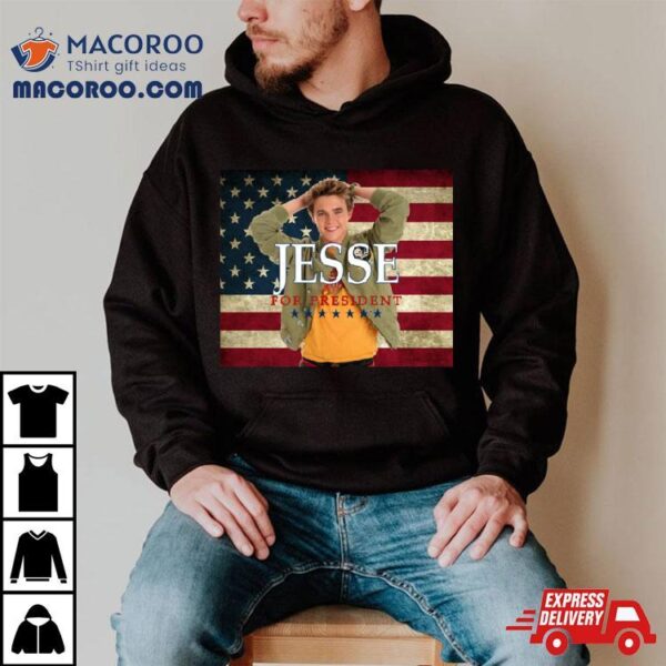 Jesse For President Jesse Mccartney Shirt