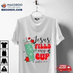 Jesus Fills My Cup Psalm Retro Shirt