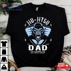 Jiu Jitsu Dad Gorilla Edition Cool Jiu Jitsu Shirt