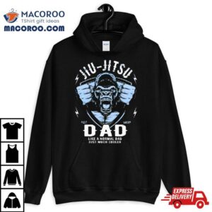 Jiu Jitsu Dad Gorilla Edition Cool Jiu Jitsu Tshirt