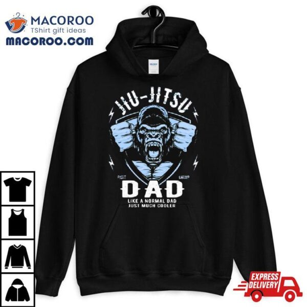 Jiu Jitsu Dad Gorilla Edition Cool Jiu Jitsu Shirt