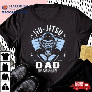 Jiu Jitsu Dad Gorilla Edition Cool Jiu Jitsu Tshirt