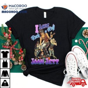 Joan Jett I Love Rock And Roll Christmas Tshirt