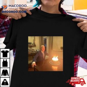 Joe Biden S Candle Cake For His St Birthday Tshirt