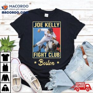 Joe Kelly Fight Club Meme On Field Tshirt