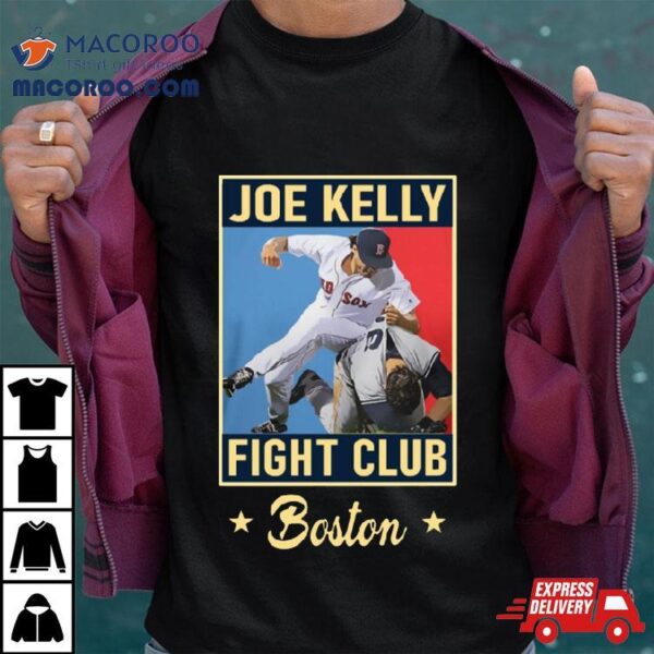 Joe Kelly Fight Club Meme On Field Shirt