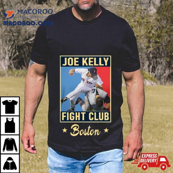 Joe Kelly Fight Club Meme On Field Shirt