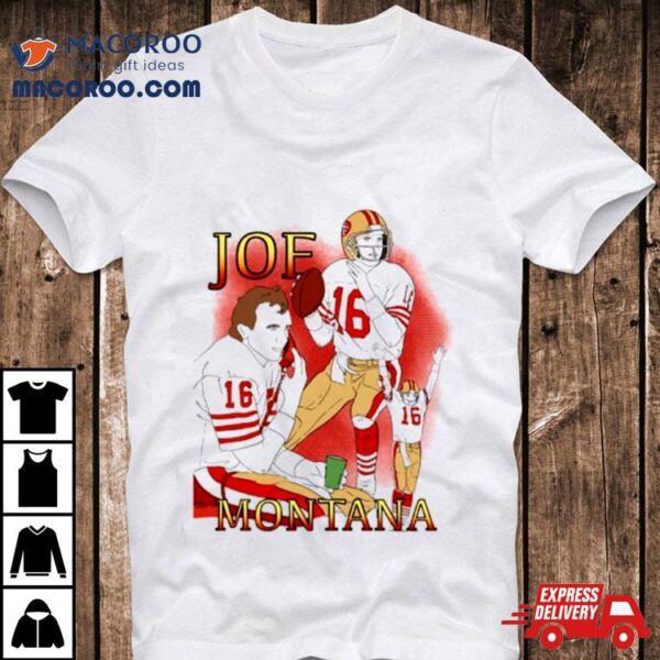 Joe Montana San Fancisco 49ers 22 Record Shirt