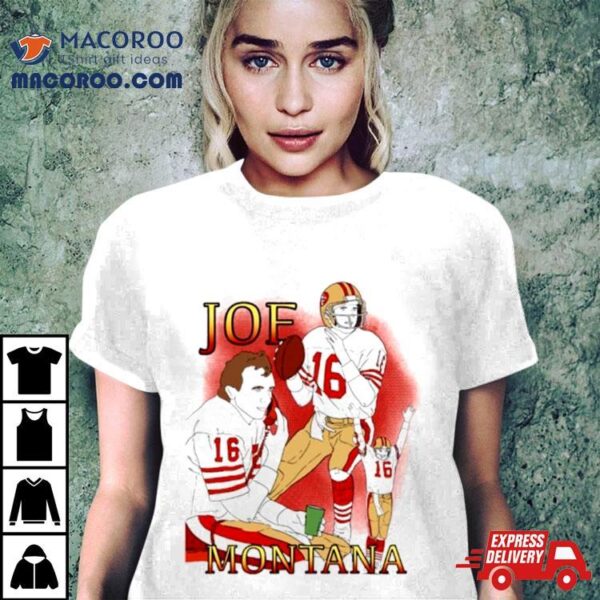 Joe Montana San Fancisco 49ers 22 Record Shirt