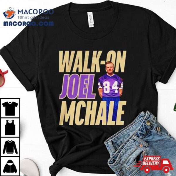 Joel Mchale Walk On Washington Huskies Vintage Shirt