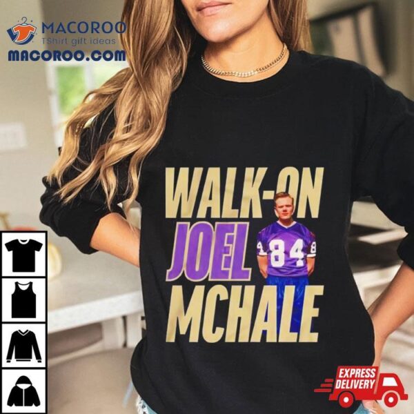 Joel Mchale Walk On Washington Huskies Vintage Shirt