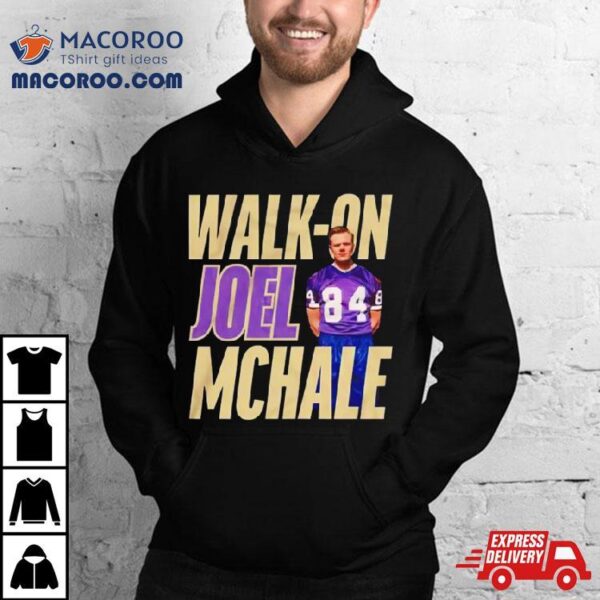 Joel Mchale Walk On Washington Huskies Vintage Shirt