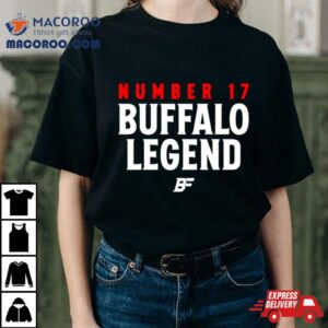 Josh Allen Number 17 Buffalo Legend Shirt