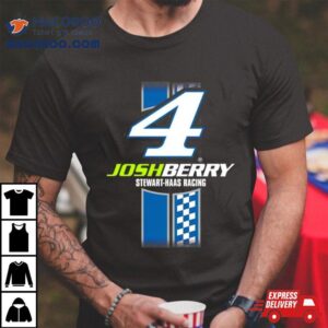 Josh Berry Stewart Haas Racing Team Collection Lifestyle Tshirt
