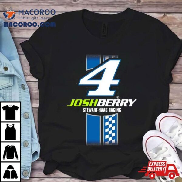 Josh Berry Stewart Haas Racing Team Collection Lifestyle Shirt