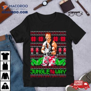 Jungle All The Way Ugly Christmas Tshirt