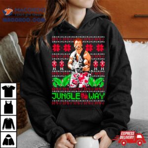 Jungle All The Way Ugly Christmas Tshirt