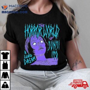 Junji Ito A Long Dream Shatters Horror Tshirt