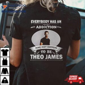 Just Happens To Be Theo James Iconic Tshirt