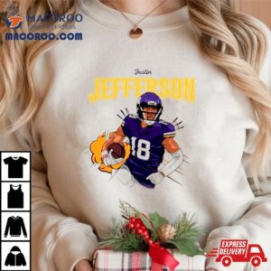 Justin Jefferson Minnesota Vikings Football Shirt