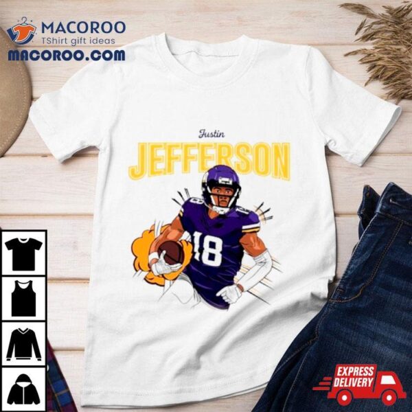 Justin Jefferson Minnesota Vikings Football Shirt