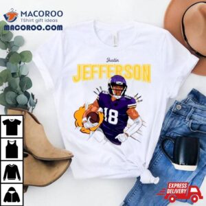 Justin Jefferson Minnesota Vikings Football Tshirt