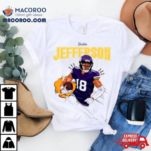 Justin Jefferson Minnesota Vikings Football Shirt