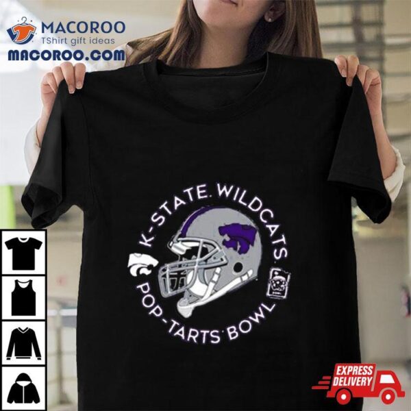 K State Wildcats Lavender 2023 Poptart Bowl Bound Shirt