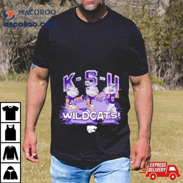 K State Wildcats Willie Football K S U Shirt