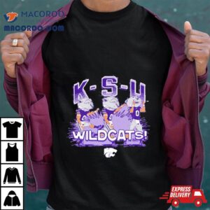 K State Wildcats Willie Football K S U Tshirt