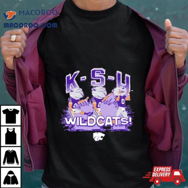 K State Wildcats Willie Football K S U Shirt