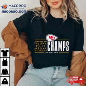 Kansas City Chiefs X Champions Iv Liv Lvii Tshirt