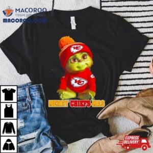 Kansas City Chiefs Baby Grinch Merry Chiefs Mas Shirt