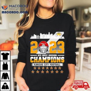 Kansas City Chiefs Football Afc North Division Champions Tshirt