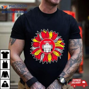 Kansas City Chiefs Football Sunflower Tshirt