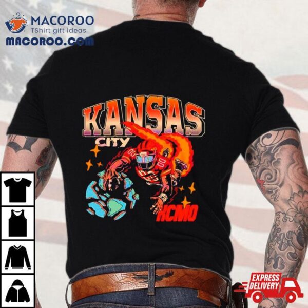 Kansas City Football Player Retro Shirt