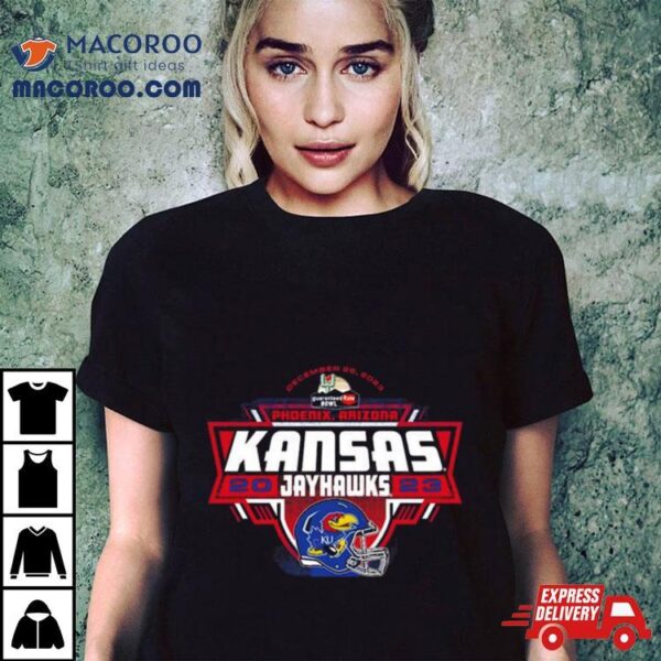 Kansas Jayhawks 2023 Guaranteed Rate Bowl Bound T Shirt