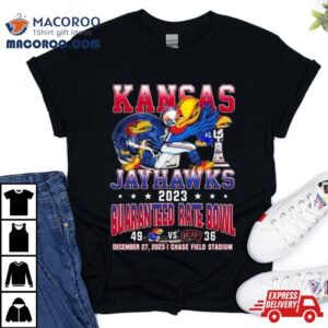 Kansas Jayhawks Guaranteed Rate Bowl Chase Field Stadium Tshirt