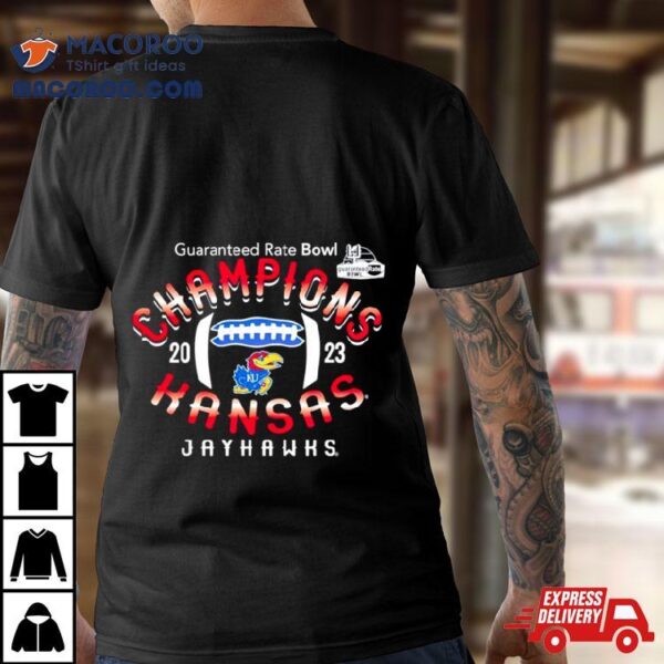 Kansas Jayhawks Guaranteed Rate Bowl Champions 2023 Shirt