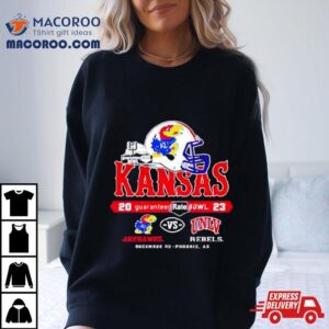 Kansas Jayhawks Vs Unlv Rebels 2023 Guaranteed Rate Bowl December 26 Shirt