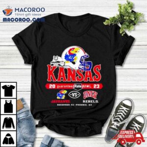 Kansas Jayhawks Vs Unlv Rebels Guaranteed Rate Bowl December Tshirt