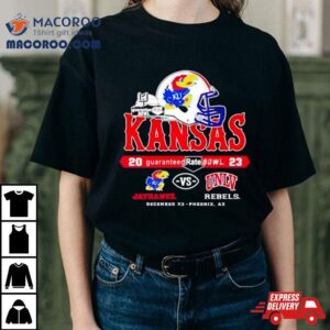 Kansas Jayhawks Vs Unlv Rebels Guaranteed Rate Bowl December Tshirt