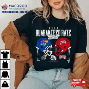 Kansas Jayhawks Vs Unlv Rebels Guaranteed Rate Bowl Graphic Tshirt