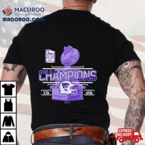 Kansas State Wildcats Pop Tarts Bowl Champions Nc State Score Purple Tshirt