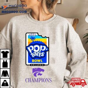 Kansas State Wildcats Football Pop Tarts Bowl Champions Tshirt