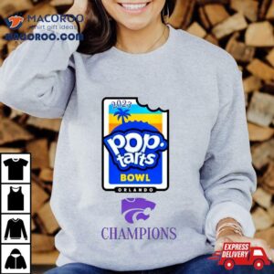 Kansas State Wildcats Football Pop Tarts Bowl Champions Tshirt